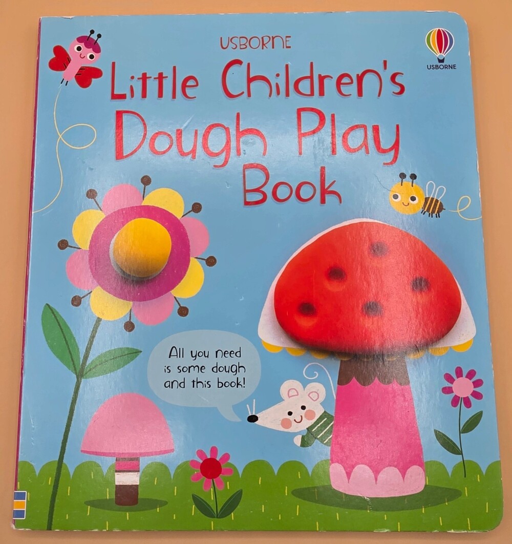 Usborne Little Children's Dough Play Book Board Book